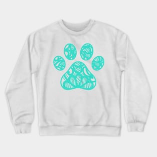 Dog Paw Crewneck Sweatshirt